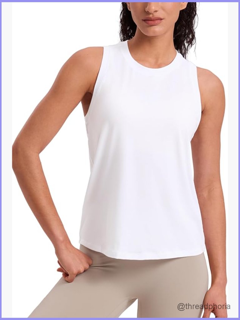 Quick Dry Racerback Tank Tops - Workout Athletic Running Gym Sleeveless Shirts
